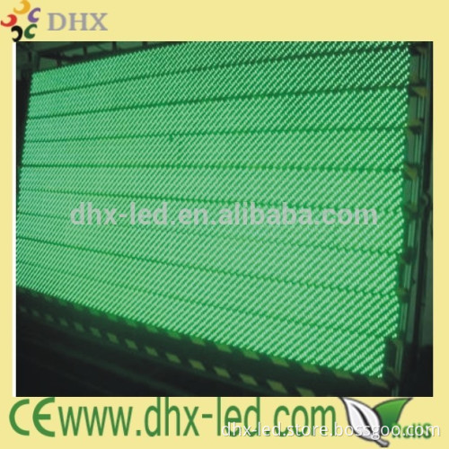 green color p10 led panels
